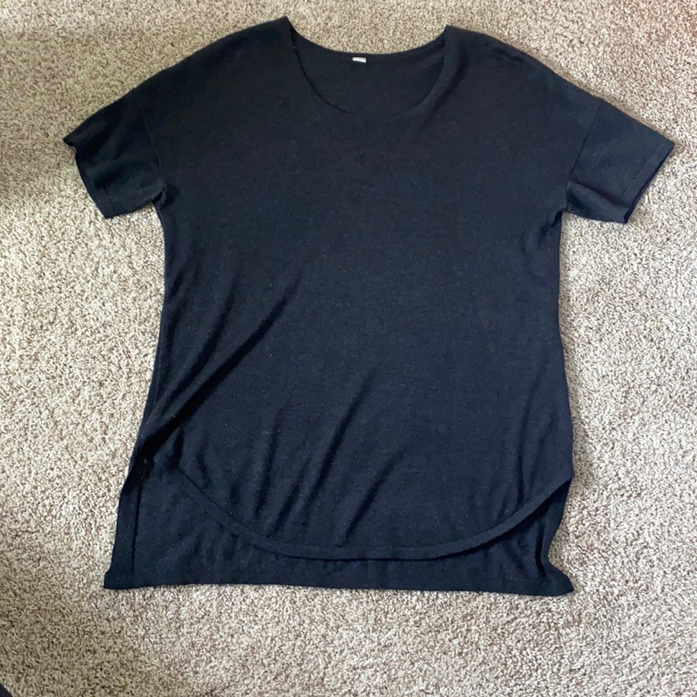 Lululemon short sleeve shirt.